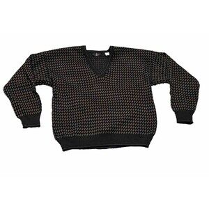Vintage The Italian Sweater Co Wool Sweater XL Pull Over Winter